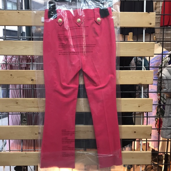 NWT,Derek Lam10Crosby
Cropped Flare pant hot  pink - Picture 6 of 17